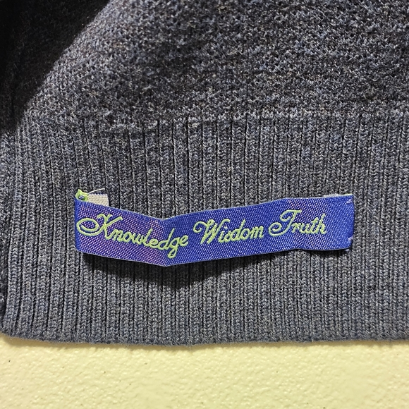 Robert Graham Men's Long Sleeve 1/4 Zip Pullover Sweater Size Medium Wool Blend - Picture 7 of 9